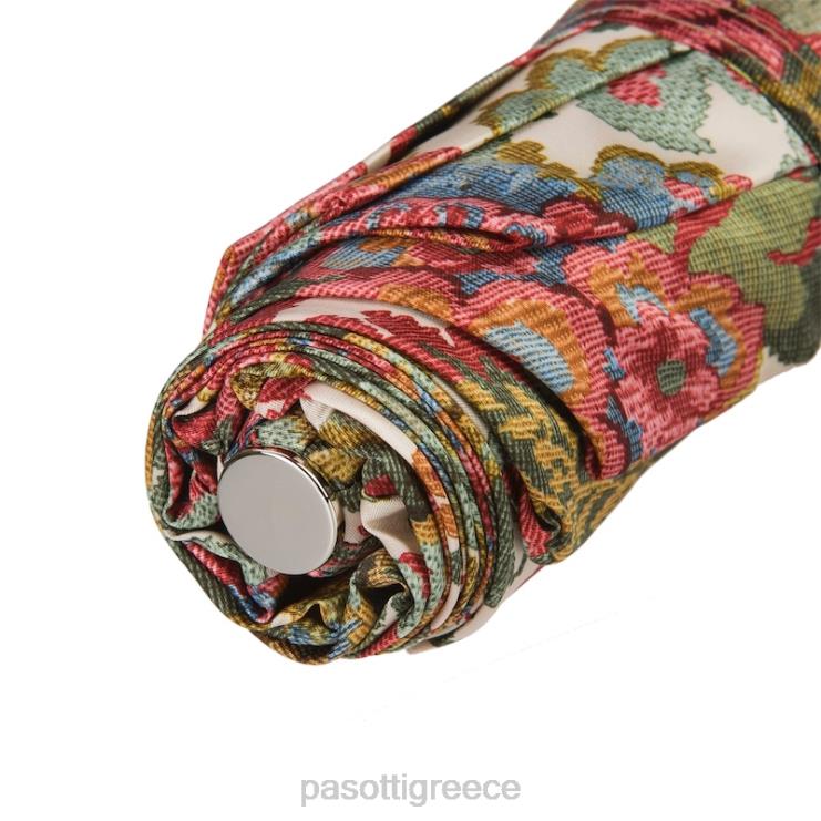 ομπρέλα | PASOTTI 257 58112-19 103 - ανθισμένη πτυσσόμενη ομπρέλα με λαβή πάπιας 2N6B8608 γυναίκες